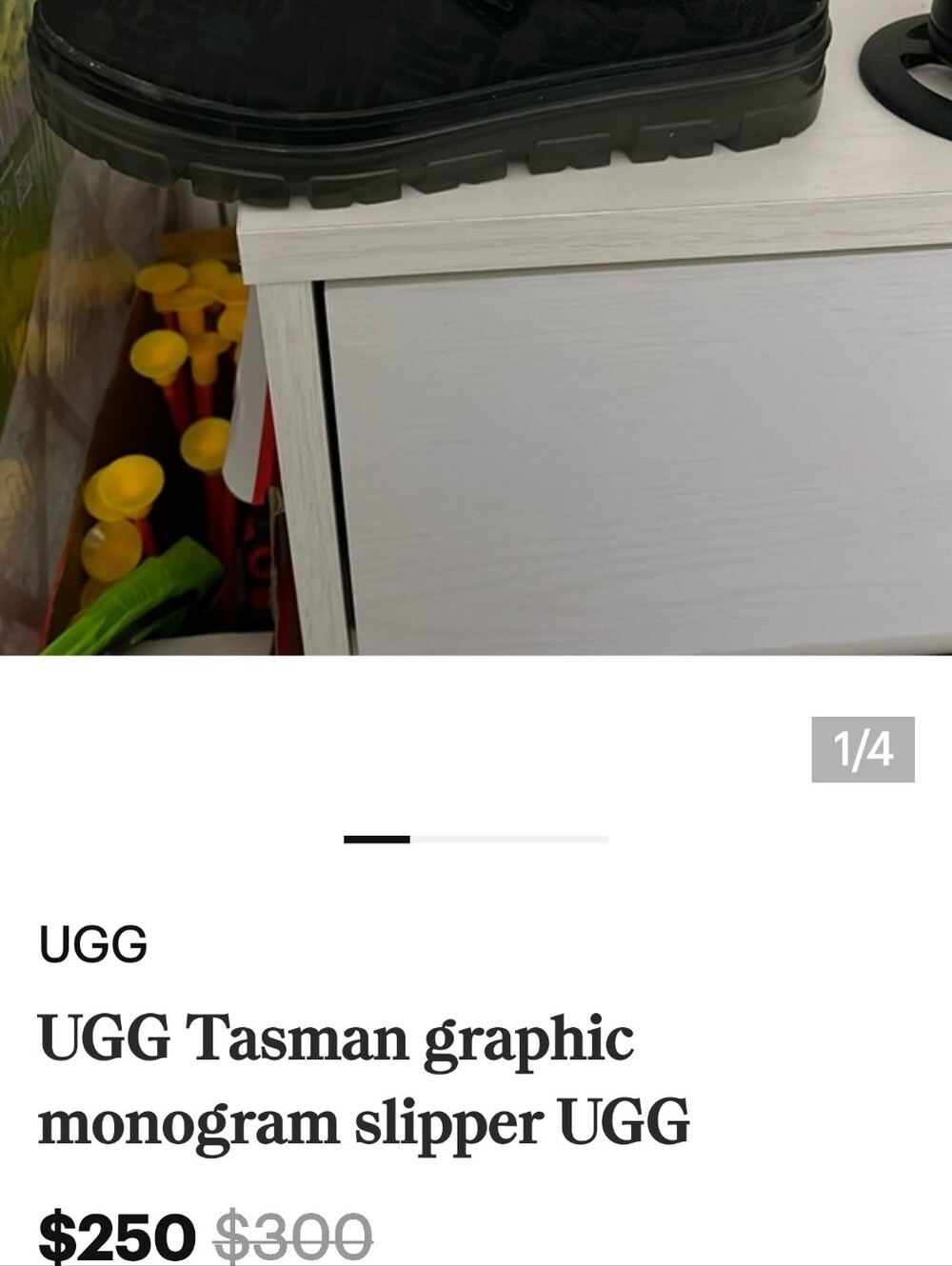 UGG TASMAN Graphic Monogram Slipper 💥NEW MODEL💥 - Picture 10 of 10